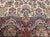 Vintage Kerman Rug, Hand-Knotted Wool, Allover Floral Pattern, Ivory & Blue, 9x12 For Sale - Image 16 of 17