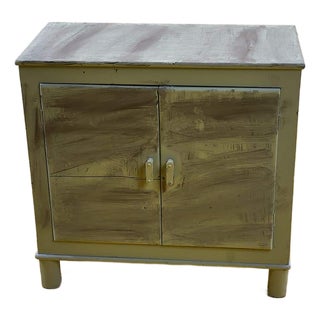 Vintage Multifunctional Wood Cabinet For Sale