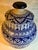 Antique Moroccan Fassi Pottery Jar Featuring Intricate, Hand-Painted Geometric and Floral Designs For Sale - Image 4 of 7