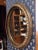 Late 20th Century Italian Oval Carved 800 Style Mirror For Sale - Image 4 of 10