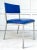 Vintage Bright Blue and Steel Modern Chair For Sale - Image 12 of 12