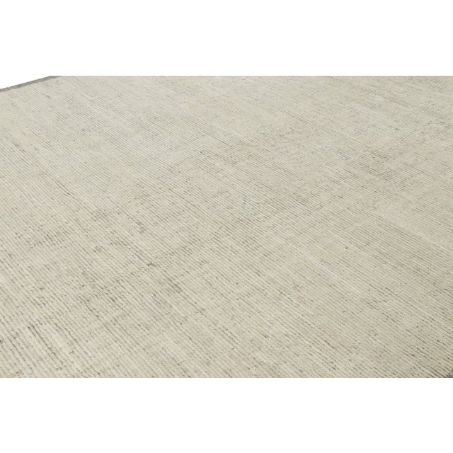 Handwoven in wool, this 10x14 oversized contemporary Kilim is an exciting addition to both the Kilim & Flat Weave and...