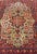 Antique Persian Medallion Bidjar Colorful Rug in Ivory, Navy Blue and Red 3'4 X 5'0 For Sale In Atlanta - Image 6 of 13