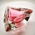 Multifaceted Triangular Ashtray or Catch-All in Pink Murano Glass attributed to Flavio Poli for Seguso, Italy, 1960s For Sale - Image 9 of 9