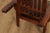 Antique Mission Oak Children Morris Armchair For Sale - Image 9 of 12