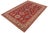 Shabby Chic Bohemian Super Kazak Red/Ivory Wool Rug - 8'10'' X 12'7'' For Sale - Image 3 of 10