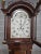 Early 19th Century Antique Early 19 C New England Roxbury Style Tall Case Clock Wilson Dial For Sale - Image 5 of 15