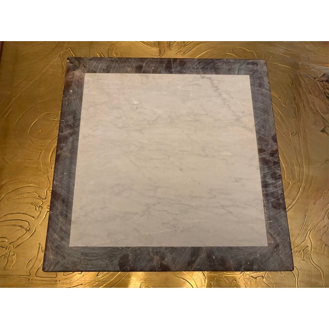 Italian Vintage Italian Marble Chess Board For Sale - Image 3 of 3