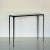 Metal Design Frères "Esquisse" Parchment Console Table For Sale - Image 7 of 7