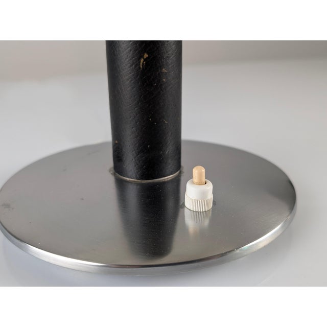 Leather Table Lamp by Metalarte, 1962 For Sale - Image 13 of 13