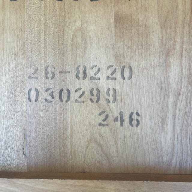 1990s Ethan Allen Country French Birch Oval Coffee or Cocktail Table (26-8220 Provence) For Sale - Image 9 of 10