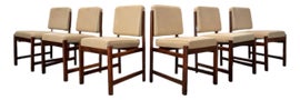 Example of Sergio Rodrigues Dining Chairs