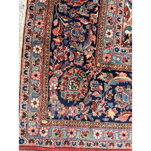 Large Antique Kashan Rug, 1920s For Sale - Image 15 of 18