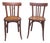 Art Deco Bentwood Bistro Chairs, 1930s, Set of 2 For Sale