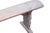 Wood Long French Wabi-Sabi Pine Bench with Sculptural Trestle Supports, 1900 For Sale - Image 7 of 11