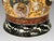 Paint Vintage Yellow, White and Black Satsuma Enamelled Porcelain Vases, a Pair, Signed For Sale - Image 7 of 10
