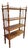 Early 1900's Victorian Étagère With Turned Legs and Four Fixed Shelves For Sale