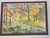 1970s 1970s Beautiful Watercolor Summer Park Signed and Framed For Sale - Image 5 of 6