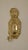 Pair of brass sconces are Swedish Baroque-style wall reflectors featuring repoussé decorative details Both sconces are in...
