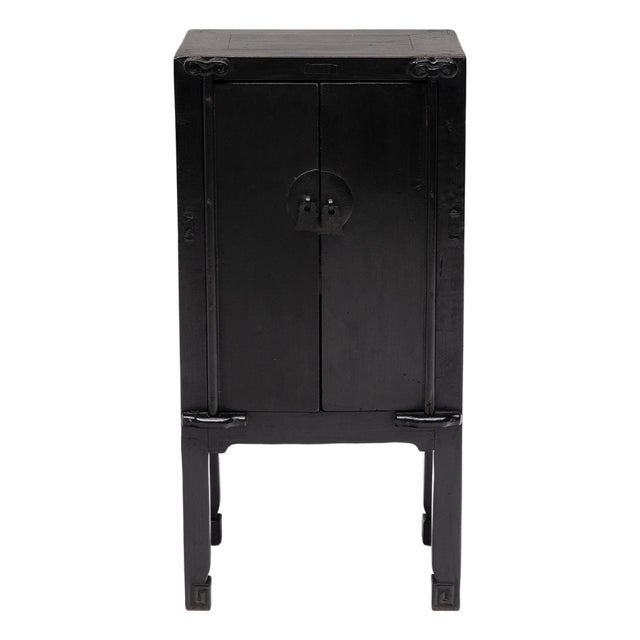 Petite Chinese Lacquered Kang Chest, C. 1850 For Sale