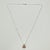 Metal 1970s Vintage Southwestern Boho Chic Judith Jack Sterling & Pink Rhodochrosite Pendant Necklace - 16” For Sale - Image 7 of 12