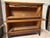 Vintage 3 piece globe wernicke barrister oak stacking bookcase. 2 glass front stackable bookcases and a base. Does not...