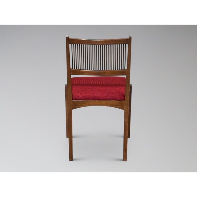 Restored Vintage Drexel Profile Spindle Back Dining Chairs Set of 6 For Sale - Image 14 of 18