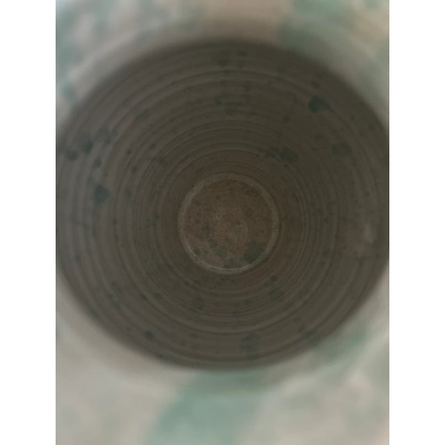 1990s Pitcher Teaque’s Frogtown Pottery of North Carolina, Signed For Sale - Image 10 of 12