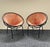 Mid-Century Modern Suede Ballon Lounge Chairs by Hans Olsen for Lusch & Co., 1950s, Set of 2 For Sale - Image 11 of 15