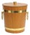Mid-Century Teak Ice Bucket, 1960s For Sale