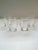 Mid 20th Century Laurel Wreath Etched Glass Juice Glasses- Set of Four For Sale - Image 4 of 9