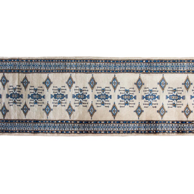 Vintage Pakistani Bokhara Runner For Sale - Image 9 of 15