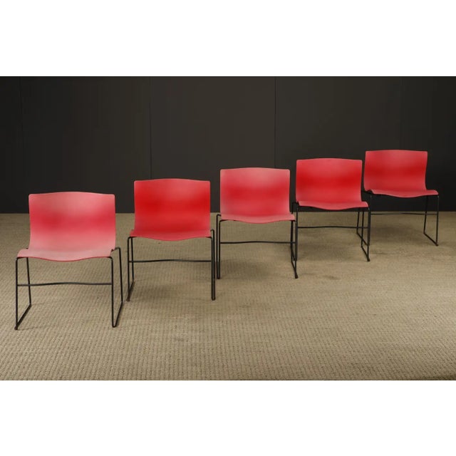 Massimo Vignelli Massimo Vignelli for Knoll Intl 'Handkerchief' Set W Unique Provenance, Signed For Sale - Image 4 of 18