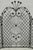 Antique Gothic Arts & Crafts Wrought Iron Scrolling Folding Fireplace Screen For Sale - Image 4 of 18