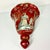 1980s Vintage Chinoiserie Hollywood Regency Boho Chic Large Ceramic Wall Pocket, After Mottahedeh For Sale - Image 14 of 16