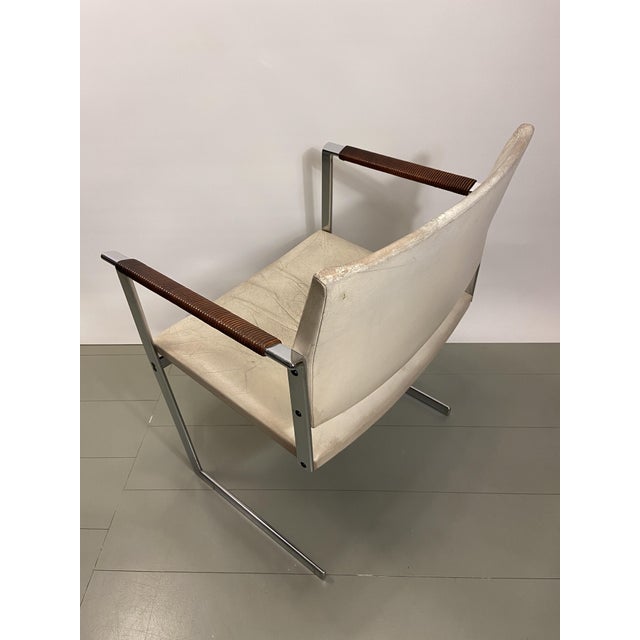 Leather Armchair by Fabricius & Kastholm for Kill International, 1960s For Sale - Image 6 of 15