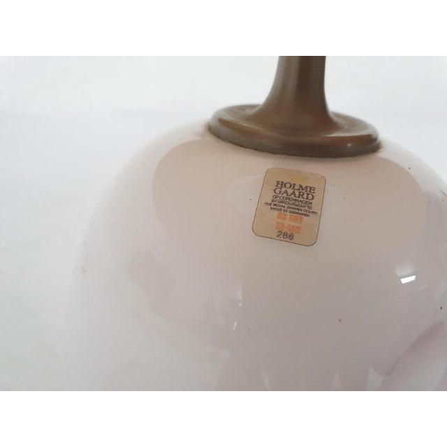 Sakura Glass Table Light by Michael Bang for Holmegaard, Denmark, 1980s For Sale - Image 13 of 14