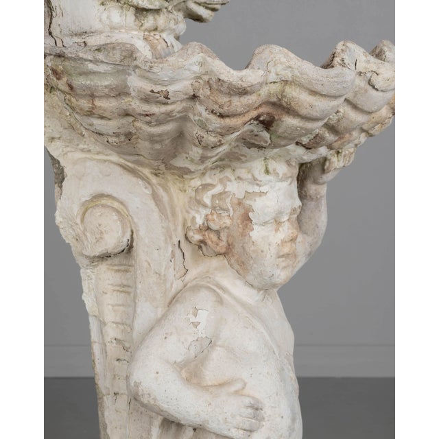19th Century French Cast Stone Fountain For Sale - Image 9 of 16