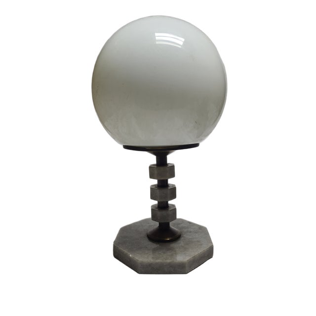 Art Deco Style Bedside Lamp from Polam, Poland, 1970s For Sale - Image 9 of 18