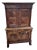 Empire Two-Part Cabinet in Walnut For Sale