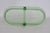 Glass Early 20th Century Green Uranium Depression Glass Oblong Celery Tray Serving Dish With Handle For Sale - Image 7 of 16