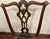 Set of 4 Antique Chippendale Style Splat Back Chairs With Concave Seats. For Sale In Phoenix - Image 6 of 7