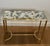 1940s Pair of brass side tables with oxidized mirror tops by Maison Baguès For Sale - Image 12 of 12