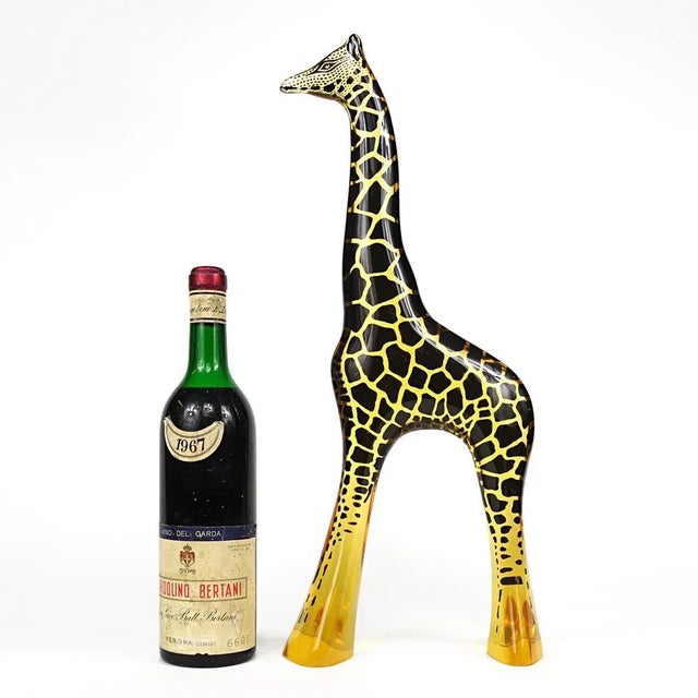 Very rare: a Palatnik animal figurine of half a meter high. This giraffe truly is a showpiece in any room. Almost new, it...