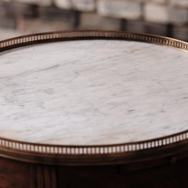 Early 20th Century 20th Century Louis XVI Bouillotte Table (Set of 2) For Sale - Image 5 of 8