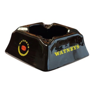 1950s MCM English Watney's Red Barrel Ale Pub Ashtray For Sale