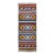 Vintage Kilim Handmade Flatweave Multicolor Geometric Wool Runner 3' 0'' X 8' 9'' For Sale