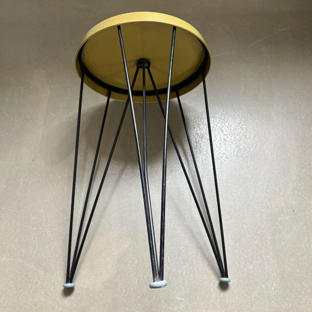 1960s Seggiolina Stool in Metal by Tjerk Reijenga for Pilastro, 1950s-1960s For Sale - Image 5 of 8