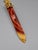 Victorian Golf Themed Scottish Banded Agate and Gilt-Metal Letter Opener, Circa 1880 For Sale - Image 3 of 6