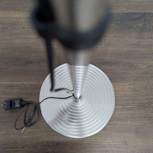 Metal Artemide Tolomeo Adjustable Silver Floor Lamp – Modern Task Lighting For Sale - Image 7 of 7